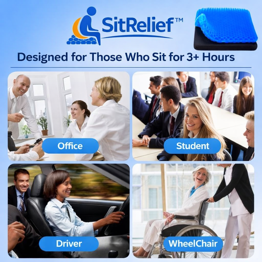SitRelief Pro Gel Cushion
